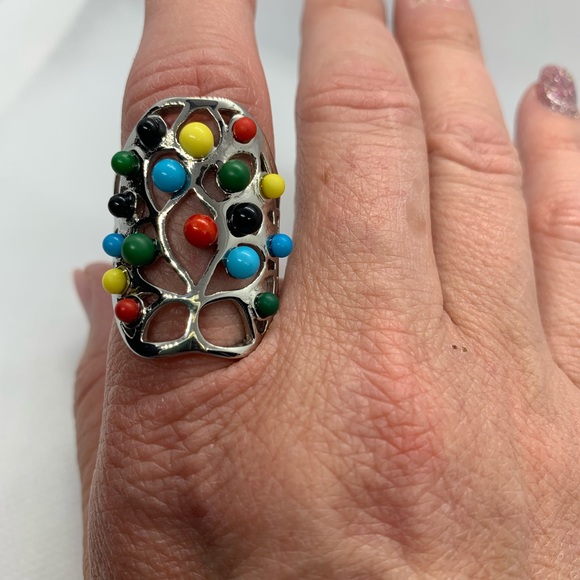 Multi Color Chroma Ring in Stainless Steel - Picture 5 of 6